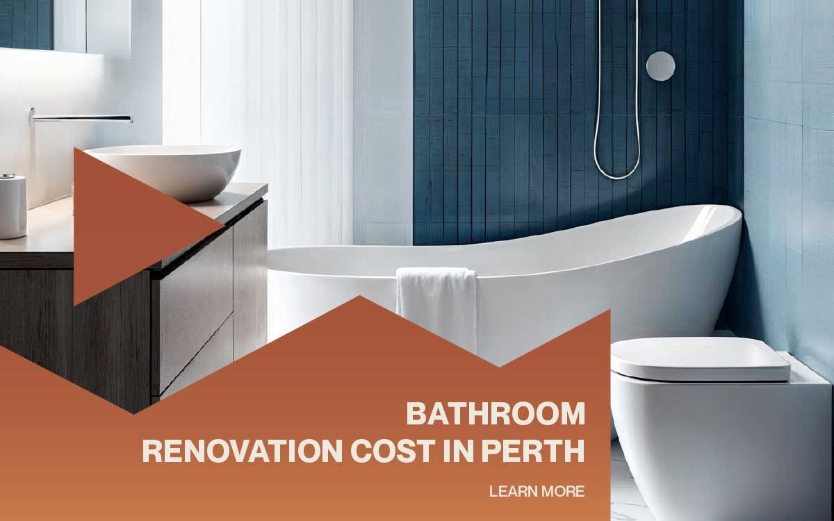 Modern bathroom renovation with premium finishes in Perth.